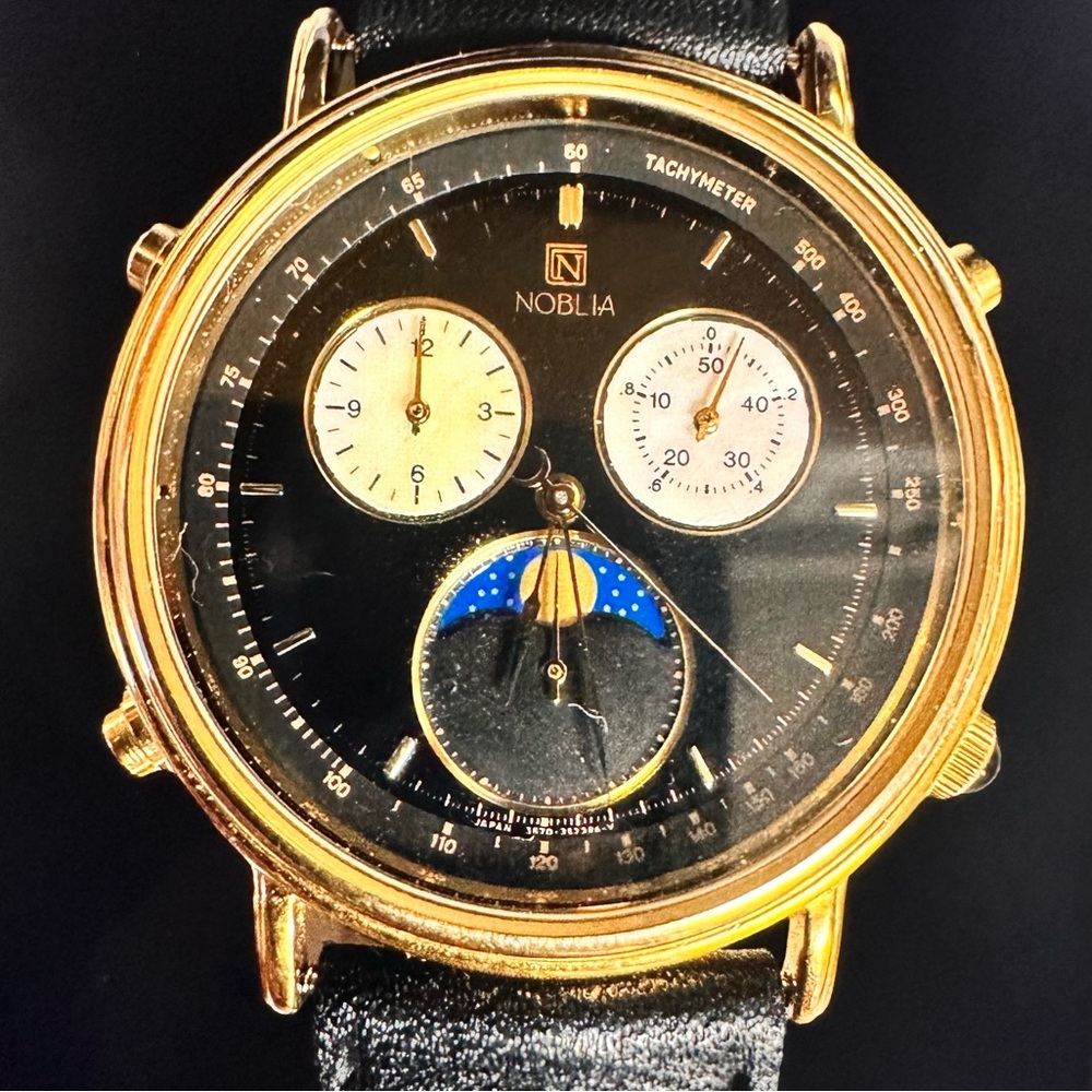 Noblia by Citizen Moon Phase Chronograph wristwatch